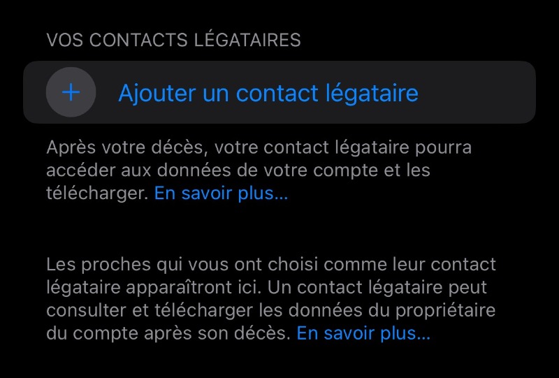 Ilustración: iOS 15: cómo activar `` Contactar al propietario ''  (& quot; Contacto heredado & quot;) en su iPhone
