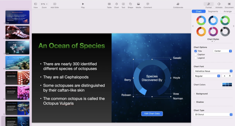 Illustratie: iOS 15 / macOS Monterey: Keynote, Pages en Numbers zitten boordevol nieuwe functies