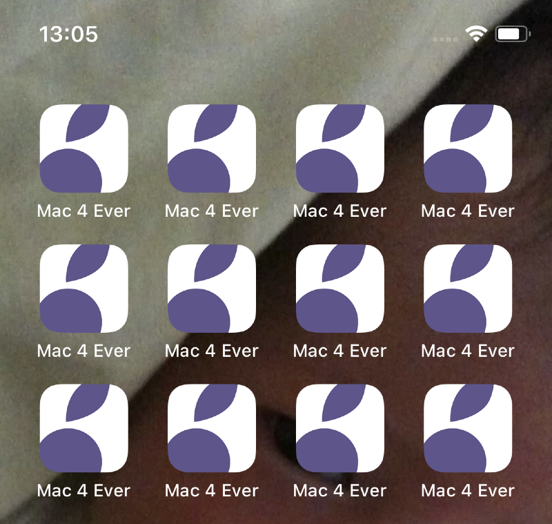 Ilustración: iOS 15 le permite mostrar muchos iconos de la misma aplicación