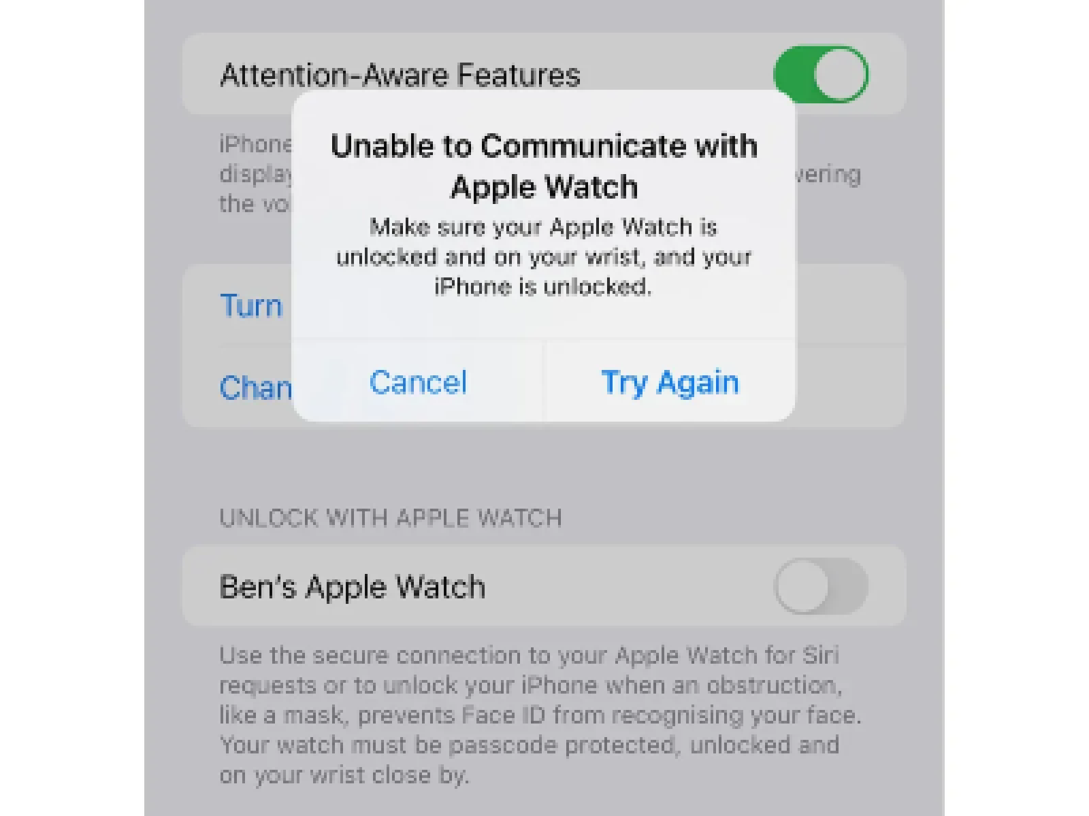 iOS 15.1 beta 2 soluciona el problema de desbloquear un iPhone 13 con el Apple Watch