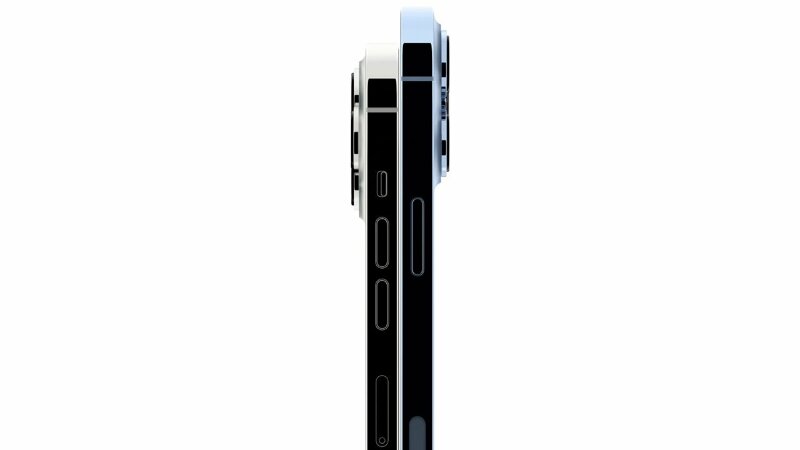 Illustratie: iPhone 13: minder dun, zwaarder, maar met een dikkere inkeping en een grote batterij