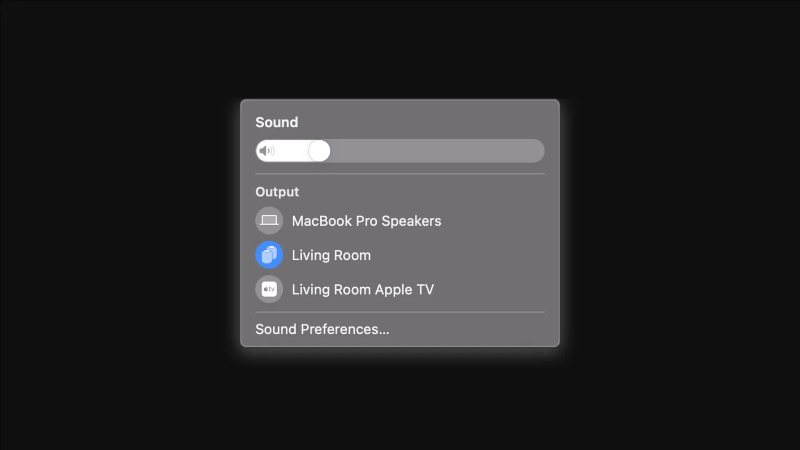 Ilustración: macOS 11.3: un par de HomePod / mini para salida de audio general y otras funciones nuevas