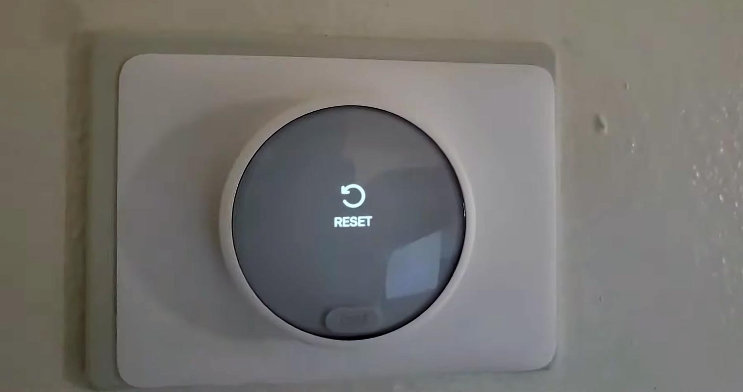 Restablecer termostato Nest