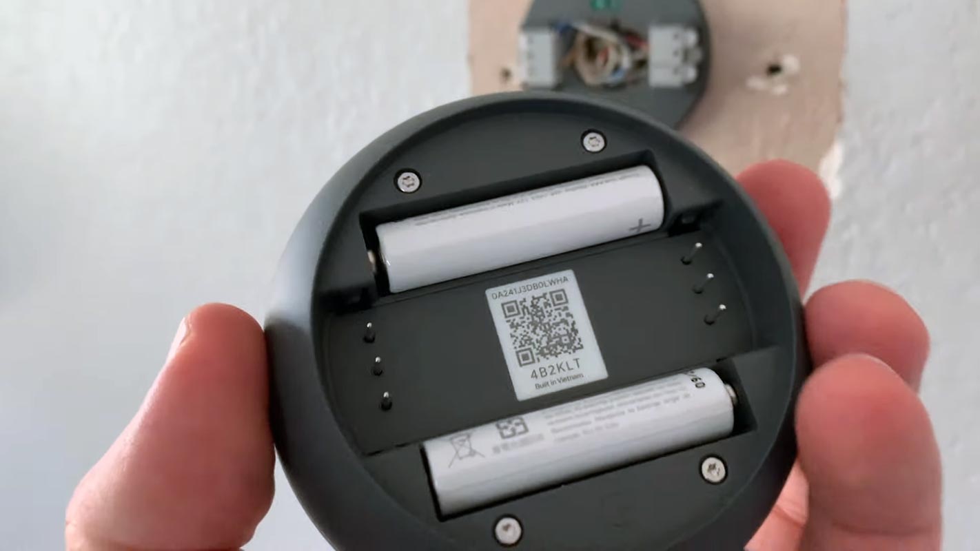 Cambio de batería del termostato Nest