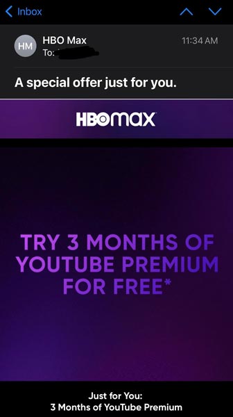 Tres meses de suscripción gratuita a YouTube Premium