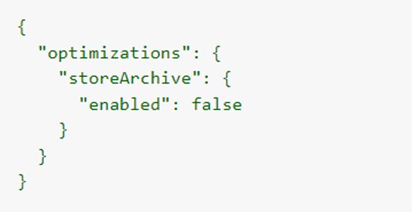 Código de desactivación del paquete de archivo de Android