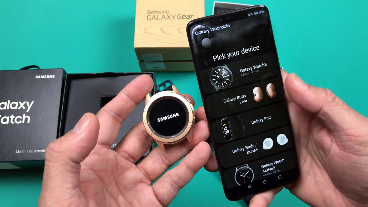 Samsung Galaxy Watch Conectar con el móvil