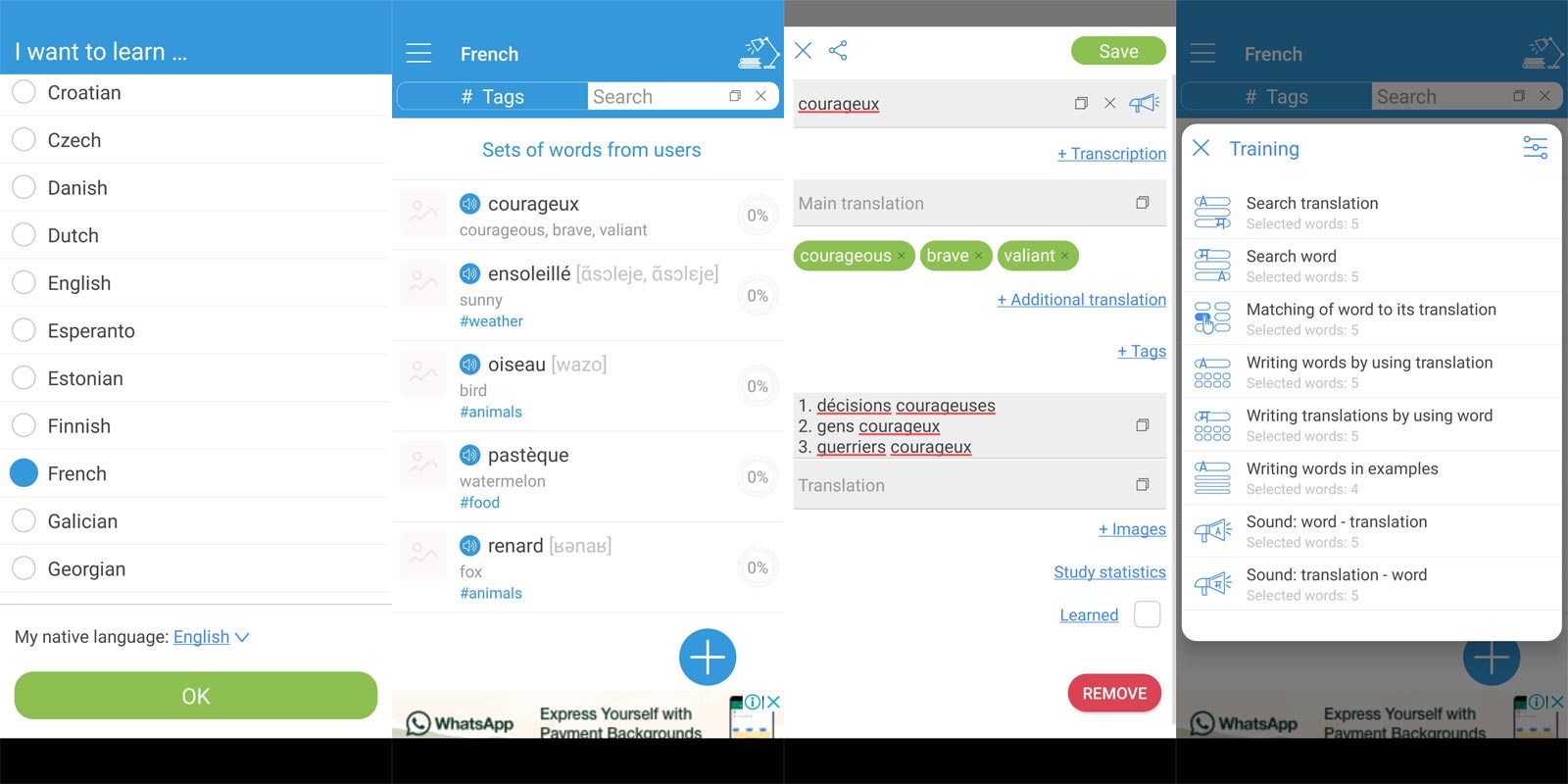 My Dictionary - Polyglot Capturas de pantalla de la aplicación
