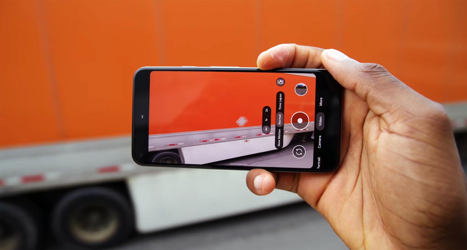 Google Pixel 5 Camera App