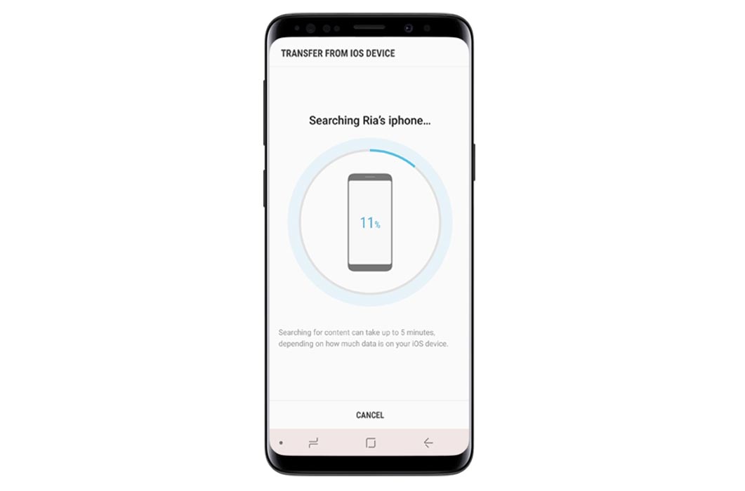 Transferir datos de iOS a móviles Samsung Galaxy