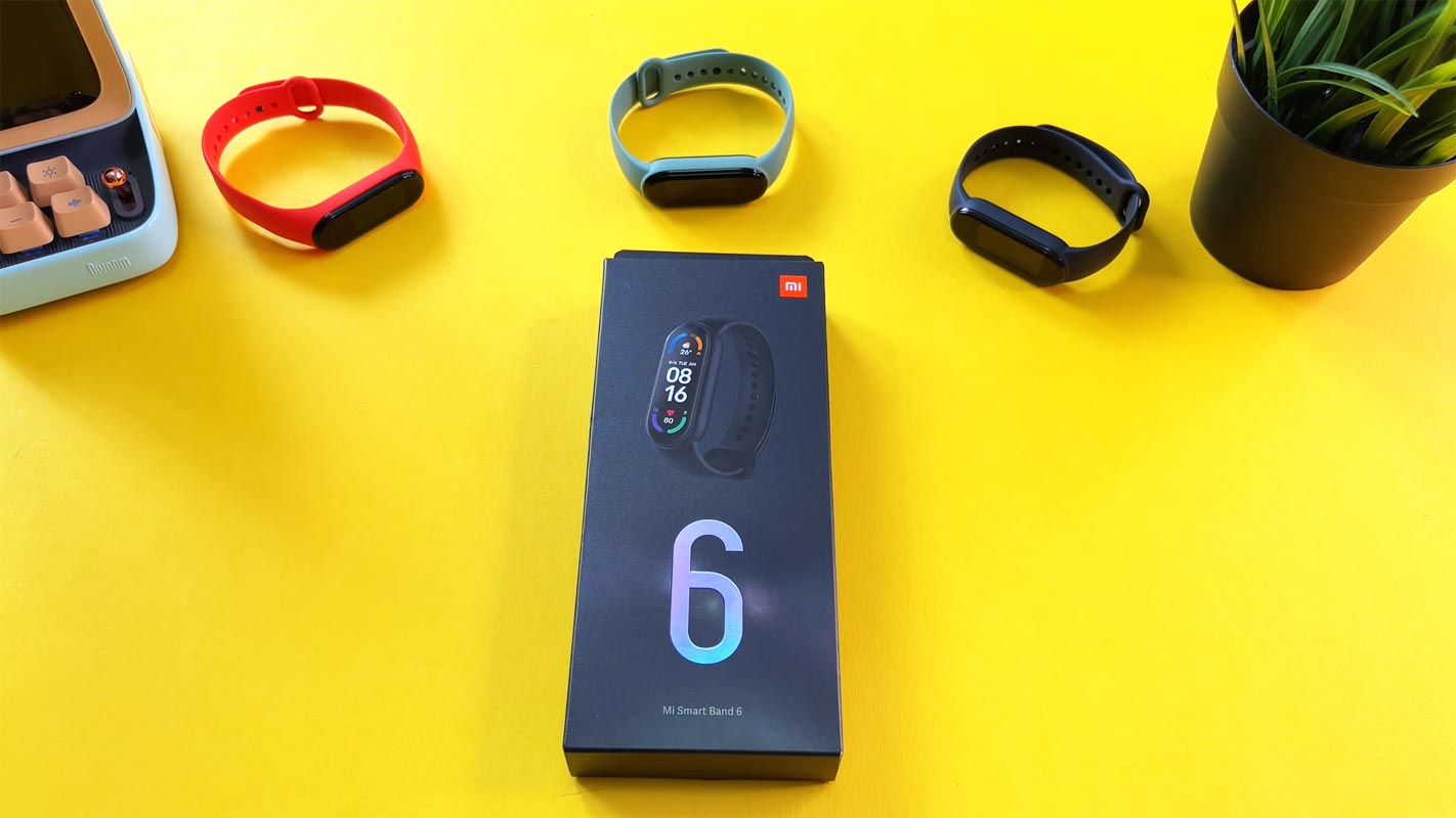 Xiaomi Smart Band 6 Colores Disponibles