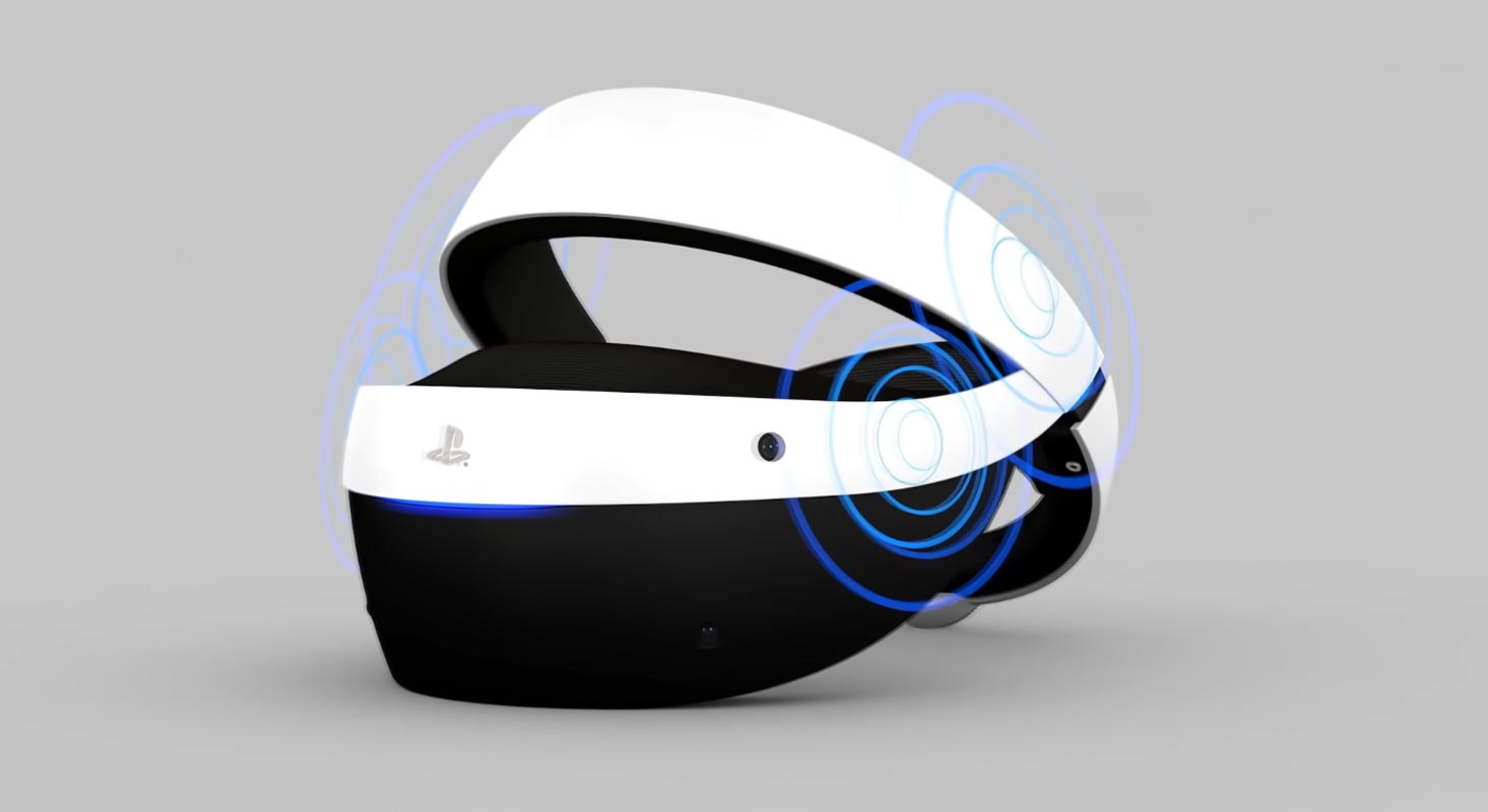 Prototipo de auriculares Sony PlayStation VR