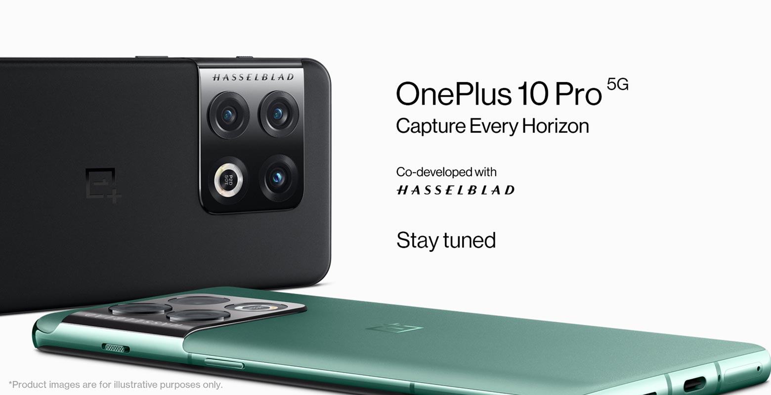 Renders oficiales de OnePlus 10 Pro 5G