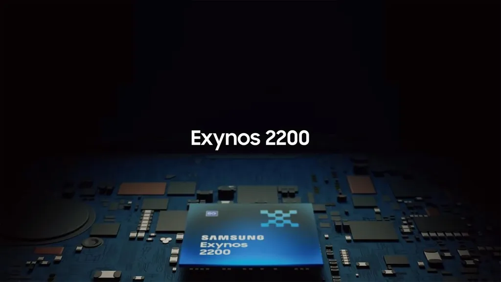 Samsung Exynos 2200 en placa base móvil