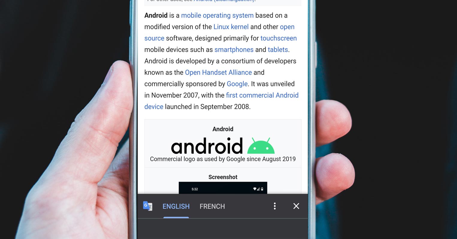 Disable Google Translate Pop-Up in Android