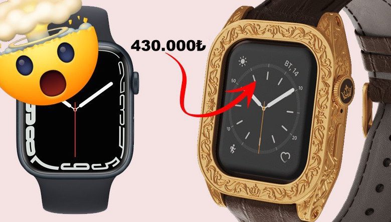 Se anuncia el Apple Watch 7 de ultra lujo de 430 mil TL