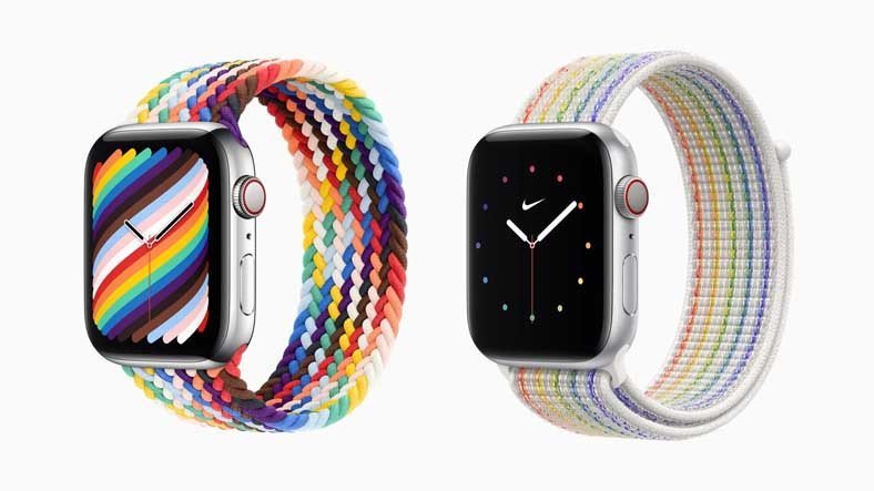 2 nuevas esferas de reloj diseñadas para personas LGBT de Apple