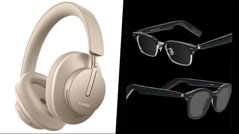 Gafas inteligentes y auriculares supraaurales de Huawei en Turquía