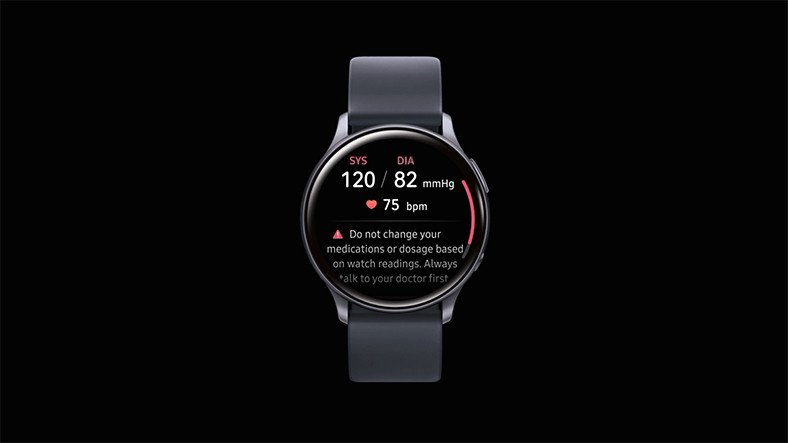 Samsung anuncia la aplicación de presión arterial