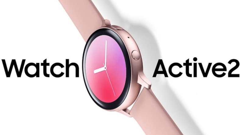 Imágenes del Samsung Galaxy Watch Active 2 reveladas