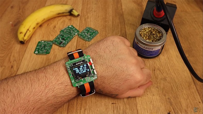 Publican un video donde puedes hacer tu propio reloj inteligente