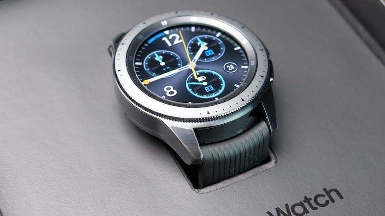 Escáner de huellas dactilares en pantalla para reloj inteligente de Samsung