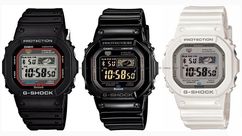 Casio ofrece compatibilidad con Bluetooth para el reloj G-Shock