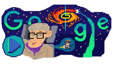 Google celebra el 80 aniversario de Stephen Hawking con un doodle