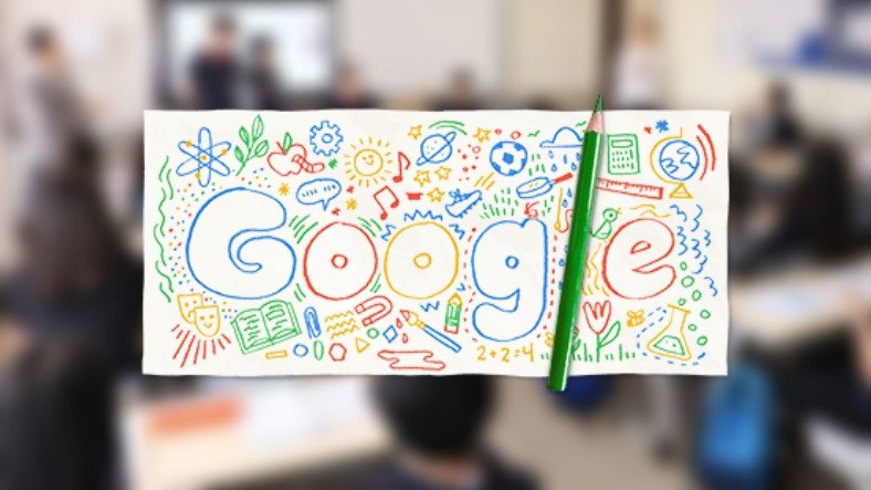 Doodle especial para el primer día de formación presencial de Google