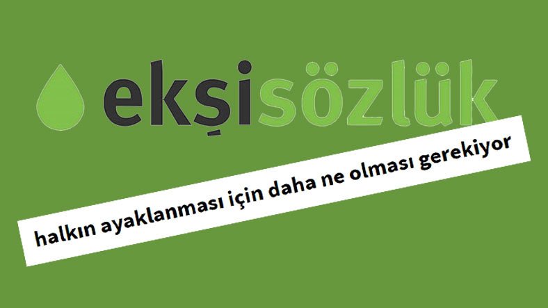 Se inició una investigación sobre el título en Ekşi Sözlük