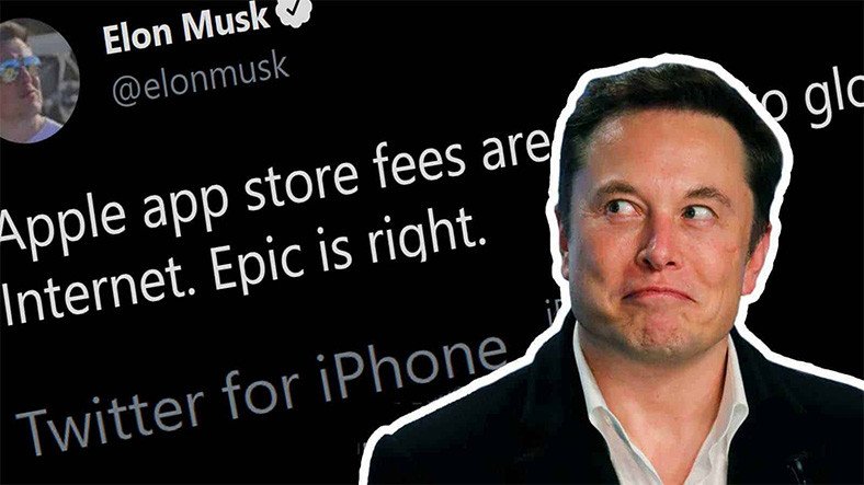 Elon Musk revela su lado en el caso Epic vs Apple