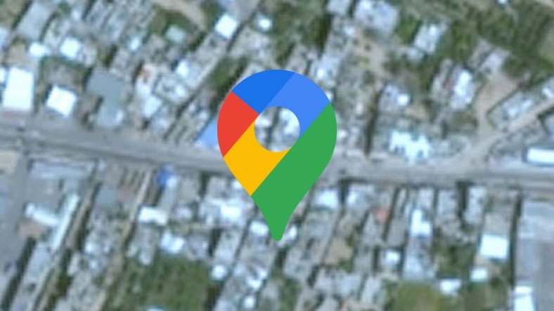 ¿Por qué Gaza se ve borrosa en Google Maps?
