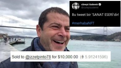 Tweet de Cüneyt Özdemir comprado por 10 mil dólares