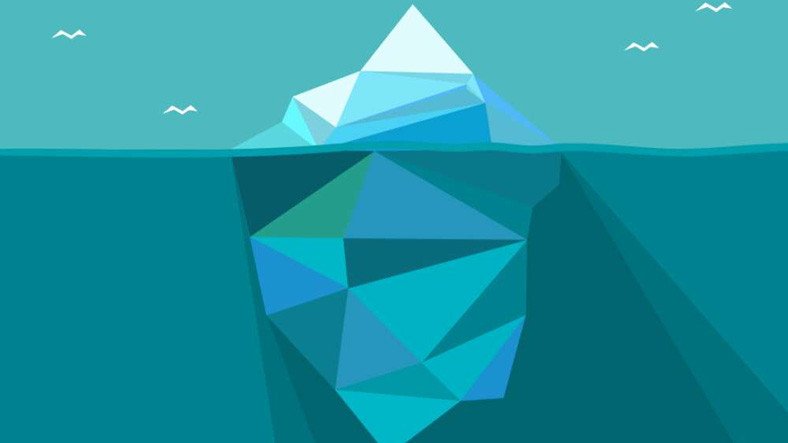 El sitio web que hace dibujos de icebergs