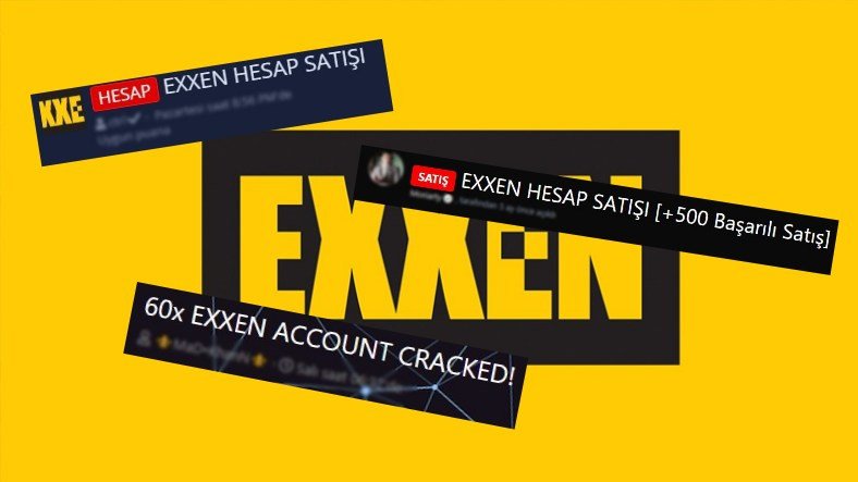 Reclamación: las cuentas robadas de Exxen están a la venta