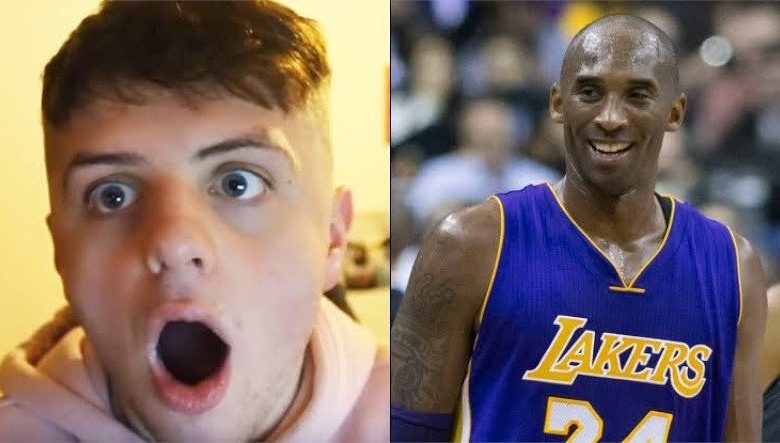 La videollamada de un YouTuber a Kobe Bryant obtiene una reacción