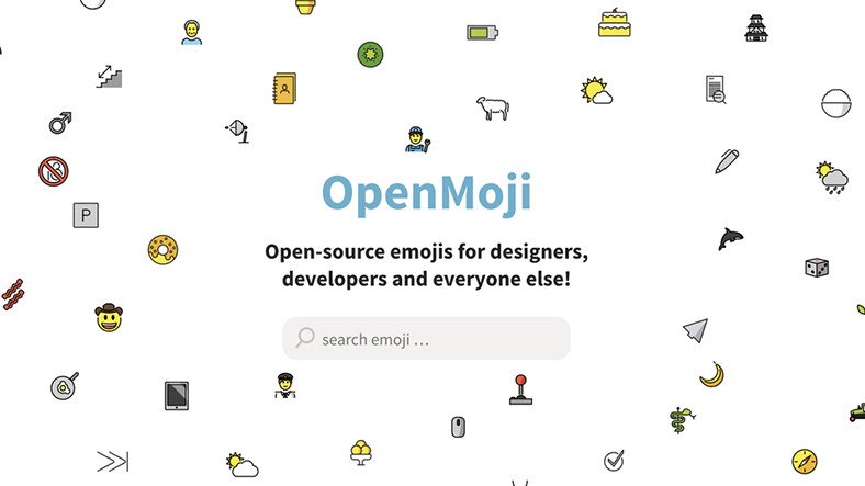 Sistema Emoji de código abierto: OpenMoji