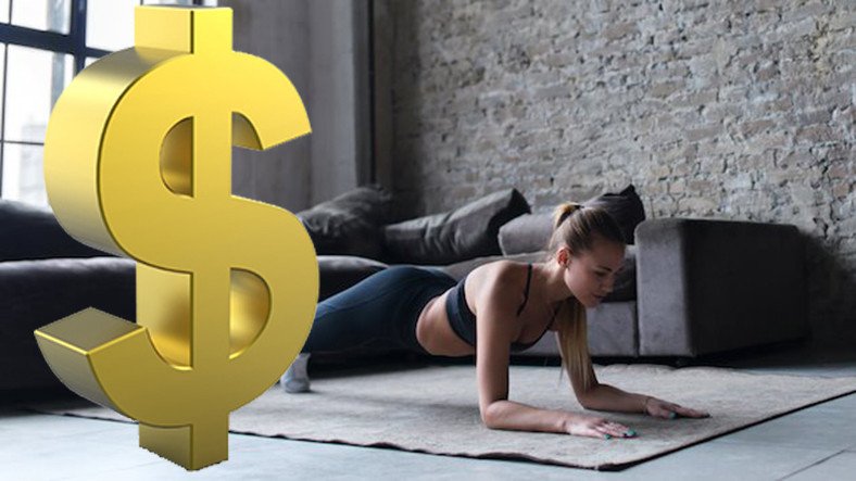 El horrible dinero que ganan los youtubers de fitness en un mes