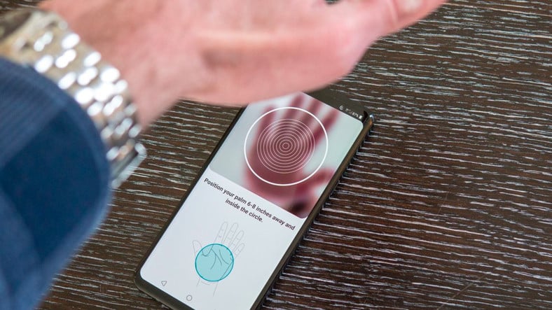 LG G8 te reconoce escaneando las venas de tu palma