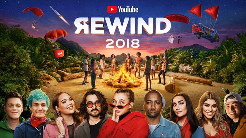 Lanzamiento de YouTube Rewind 2018