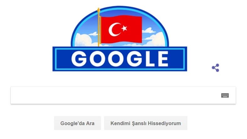 Google Doodle para el 29 de octubre Día de la República