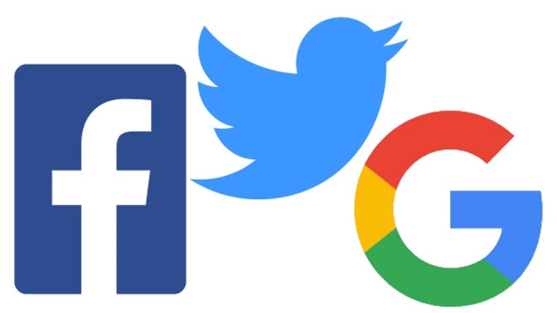 Llamamiento del presidente a sanciones en Google, Facebook y Twitter
