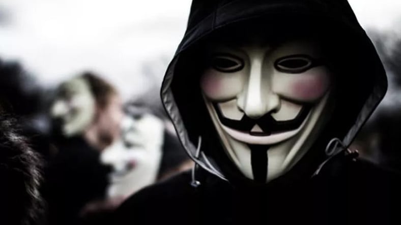 Amenazas a conspiradores de Anonymous