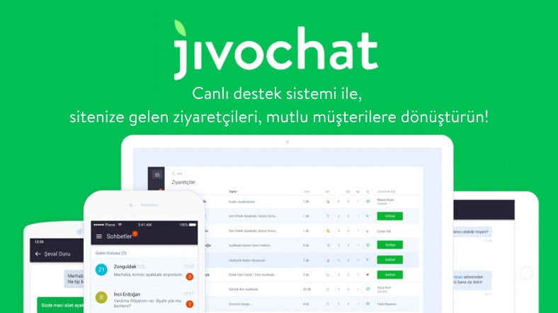 Aplicación de soporte en vivo JivoChat en Turquía