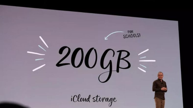 Apple: 200 GB de espacio gratuito en iCloud para estudiantes