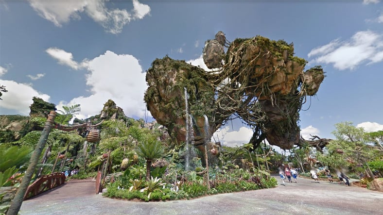 Google Street View - 10 parques de Disneyland
