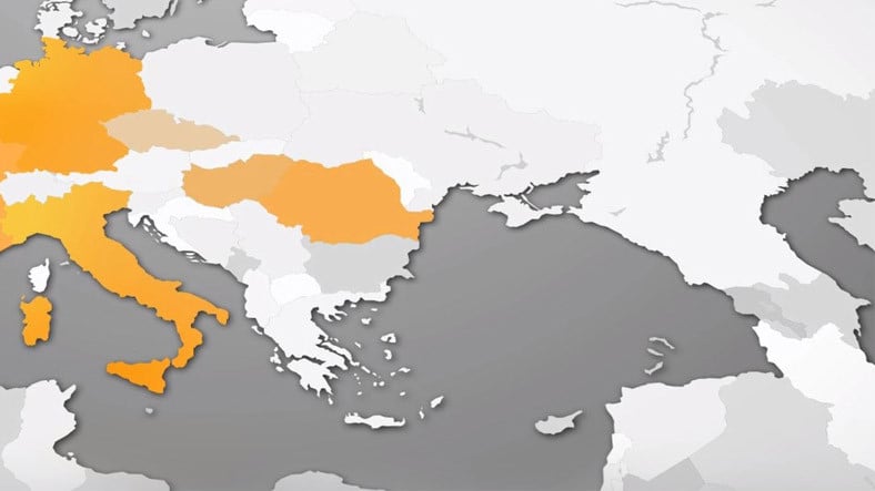¡Continental borró a Turquía del mapa en un video!
