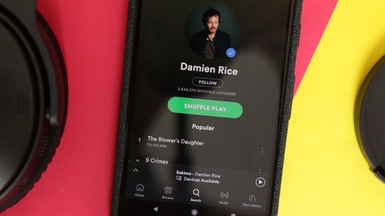 Spotify actualiza la interfaz de la aplicación de Android