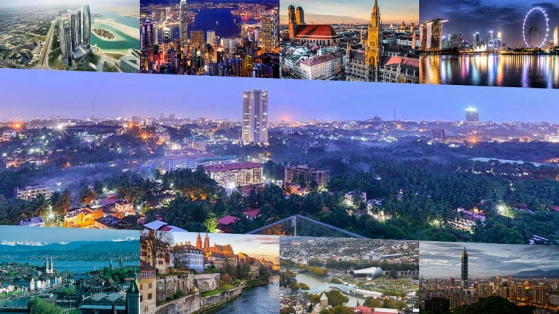 ¡Lugares con las "10 ciudades más seguras del mundo" en 2016!