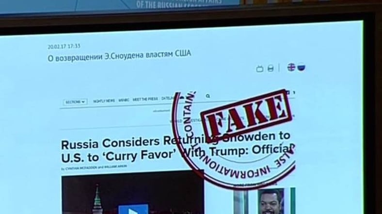 Rusya Dışişleri Bakanlığı Yalan Haberleri Resmi İnternet Sitesinden Duyuracak